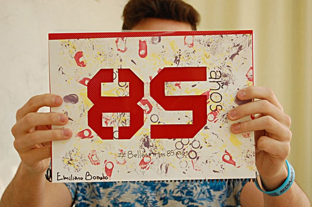 EL BELLAS ARTES PRESENTÓ EL LOGO CREADO POR SUS 85 AÑOS