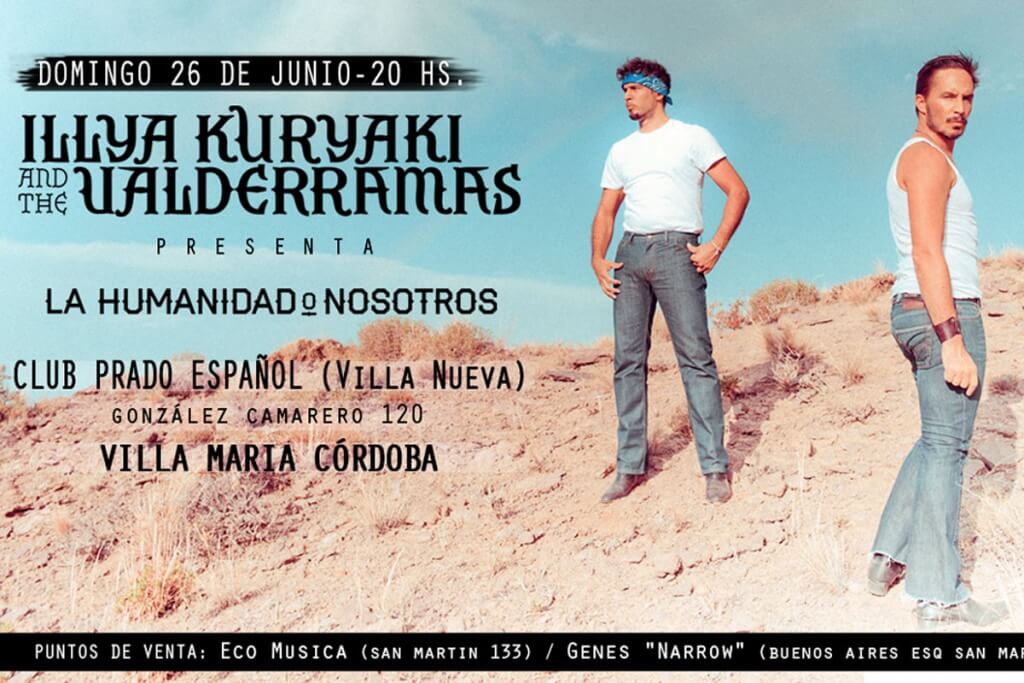 ILLYA KURYAKI AND THE VALDERRAMAS LLEGA A VILLA NUEVA