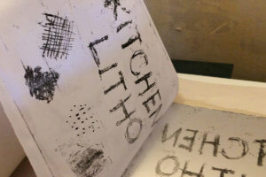 KITCHEN LITHO: ARTE REALIZADO CON ELEMENTOS DE COCINA
