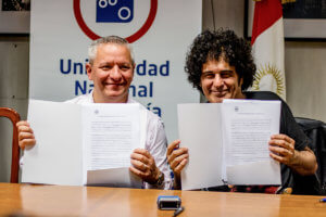 LA UNVM FIRMÓ UN CONVENIO CON EL INSTITUTO NACIONAL DE LA MÚSICA