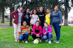 VALERIA CALERI: “EL EQUIPO DE FÚTBOL FEMENINO FUE UNA IDEA DE LAS PIBAS”