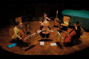 EUGE LAURÍA, PABLO VÉLEZ Y FLOR SUR CELLO TRÍO EN LA USINA