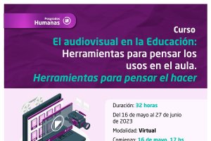 LANZARON UN CURSO SOBRE EL AUDIOVISUAL EN LA EDUCACIÓN